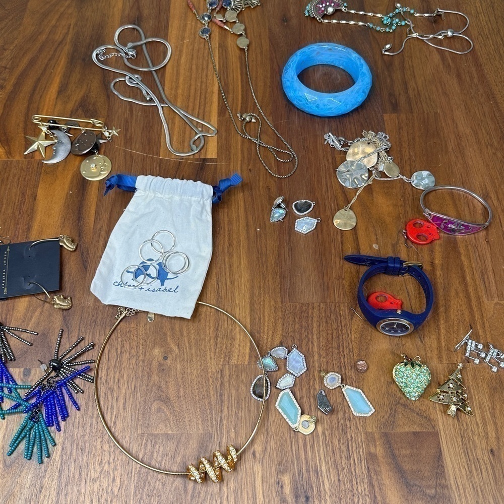 Assorted Group of Fashion Jewelry- Kate spade, Chloe + Isabel, vintage, and more